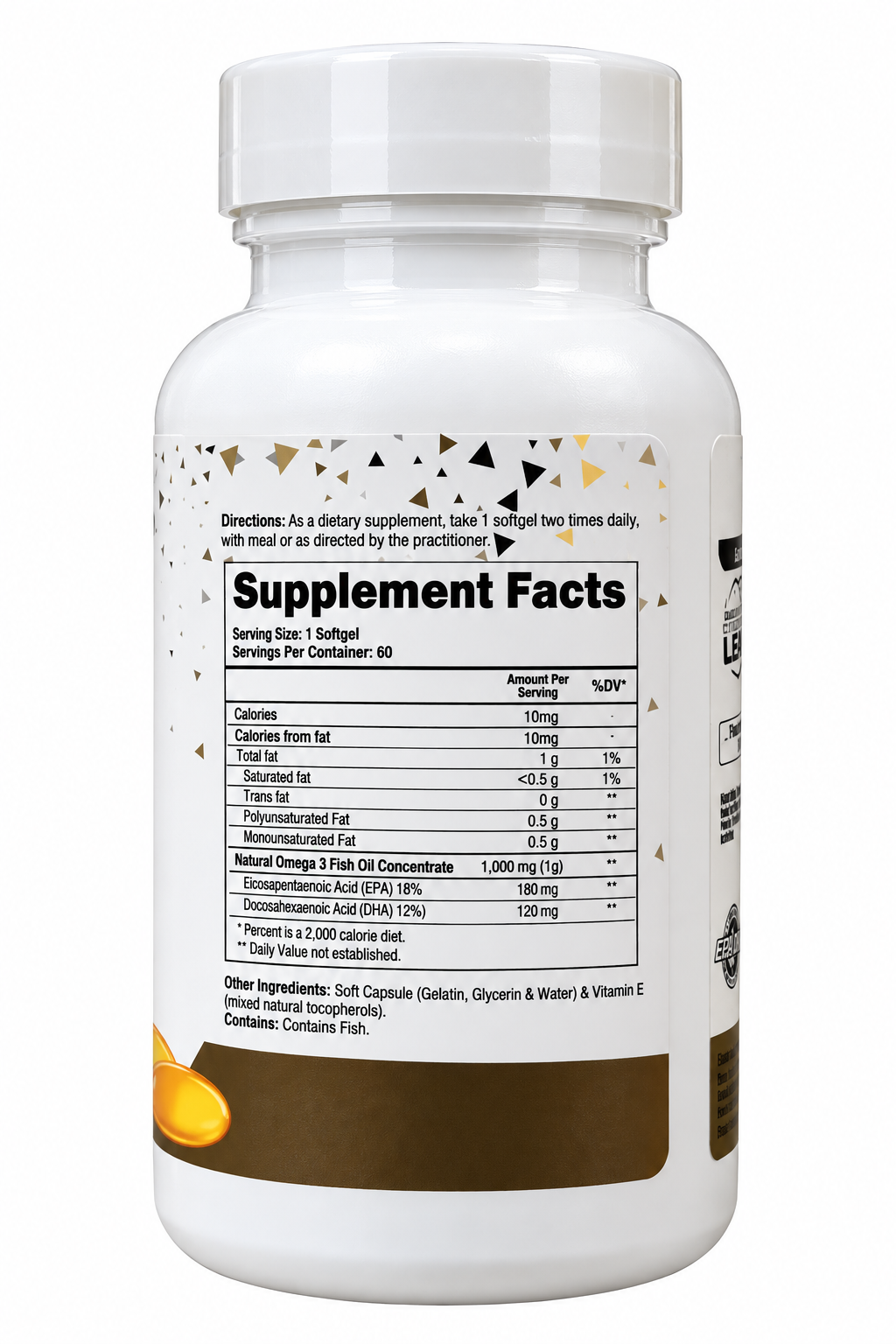 Bio-Sport USA - Omega-3 - 60 Softgel