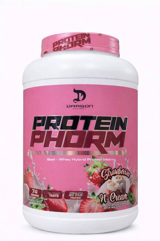 Dragon Pharma - ProteinPhorm Beef + Whey Protein - 5lbs