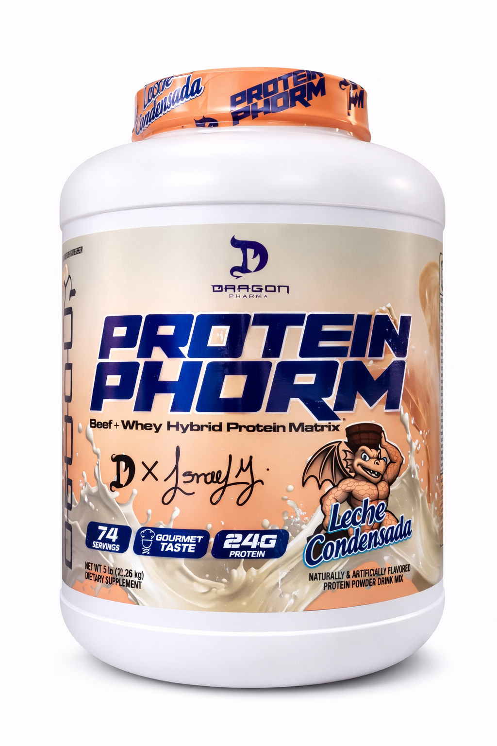 Dragon Pharma - ProteinPhorm Beef + Whey Protein - 5lbs