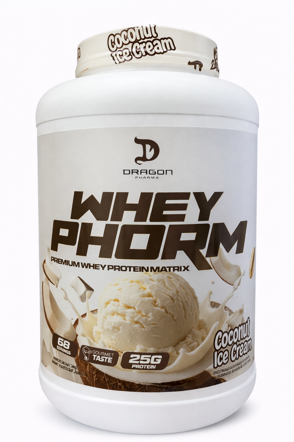 Dragon Pharma - Wheyphorm Premium Whey Protein - 5lbs
