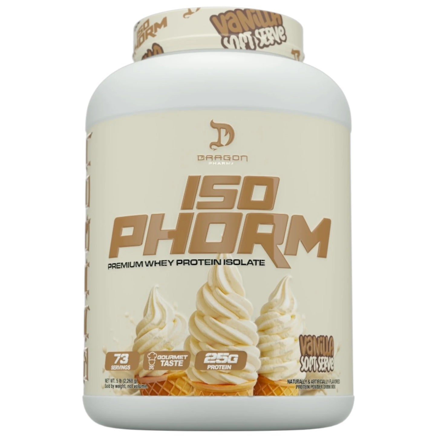 Dragon Pharma ISOPHORM - PREMIUM WHEY PROTEIN ISOLATE - 5lbs