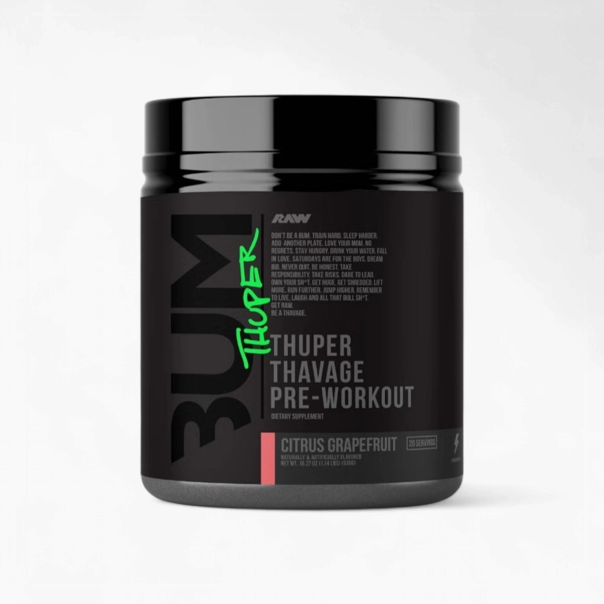 CBUM RAW Thuper Thavage
