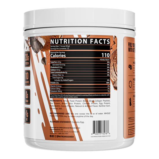 Nutrex - Whole Food Protein - 15 servings