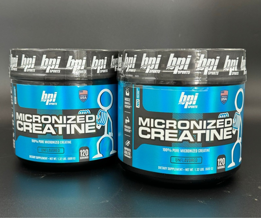 2 Micronized Creatine BPI (120 servs c/u)