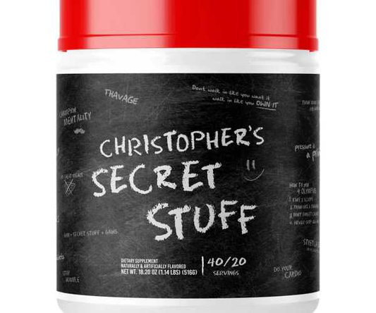 Cbum Secret Stuff THAVAGE Pre Workout 40 servs