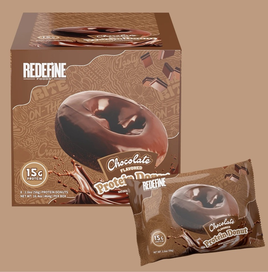 DONUTS CHOCOLATE (8 UNIDADES)