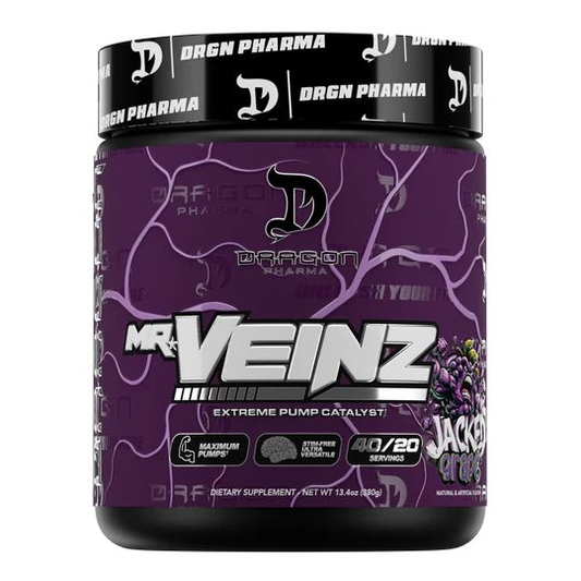 Dragonpharma Mr Veinz Jacked Grape 40 servings