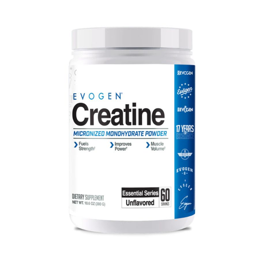 Evogen Creatina Micronizada y Monohidratada, 60 servicios