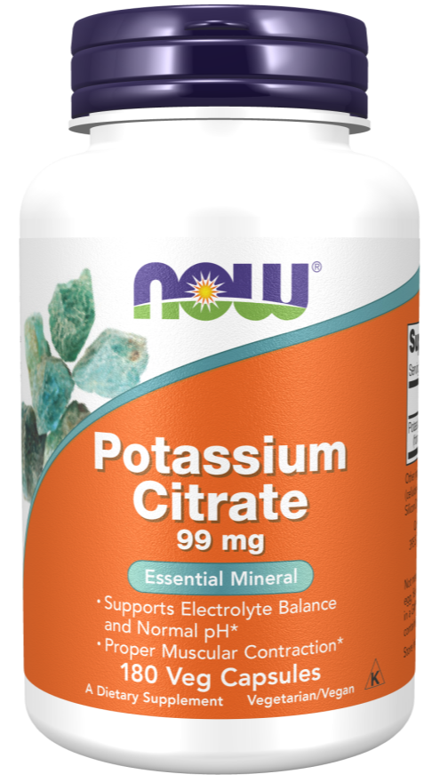 Now Potasio Citrato 180 tabletas