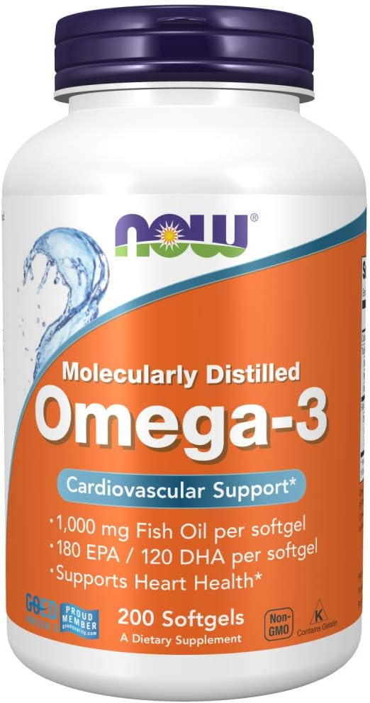 NOW, OMEGA 3, 200caps