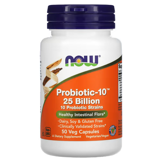 Probióticos NOW 25Billones