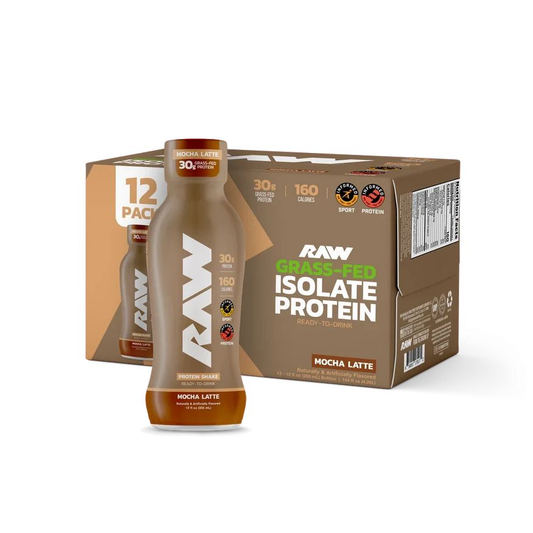 RAW Itholate Protein Bebible Sabor Mocca Latte (Unidad)