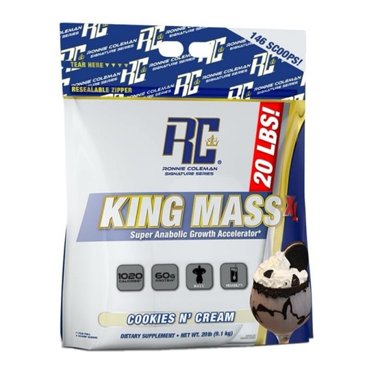 Ronnie King mass gainer 20lbs Cookies and Cream