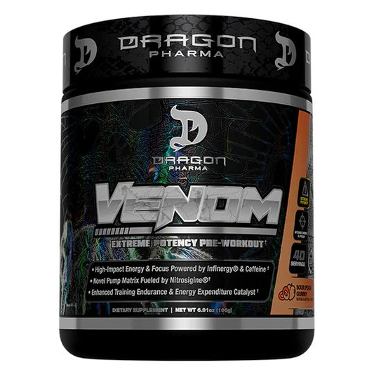 Venom Pre Sour Peach Gummy