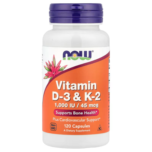 Vitamina D3 & K2 120 Capsulas