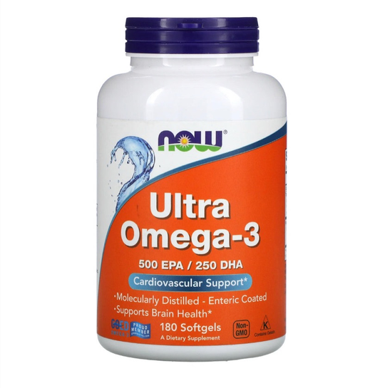 NOW Ultra Omega 3 180caps