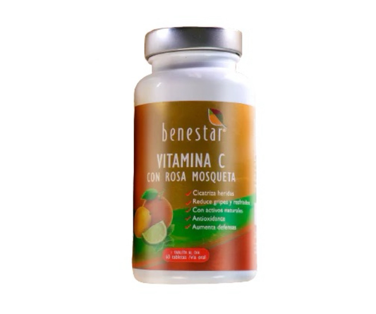 Vitamina C con Rosa Mosqueta 500mg