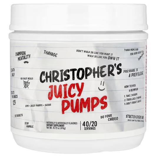 Christopher Juicy Pumps (óxido nitrico cbum)