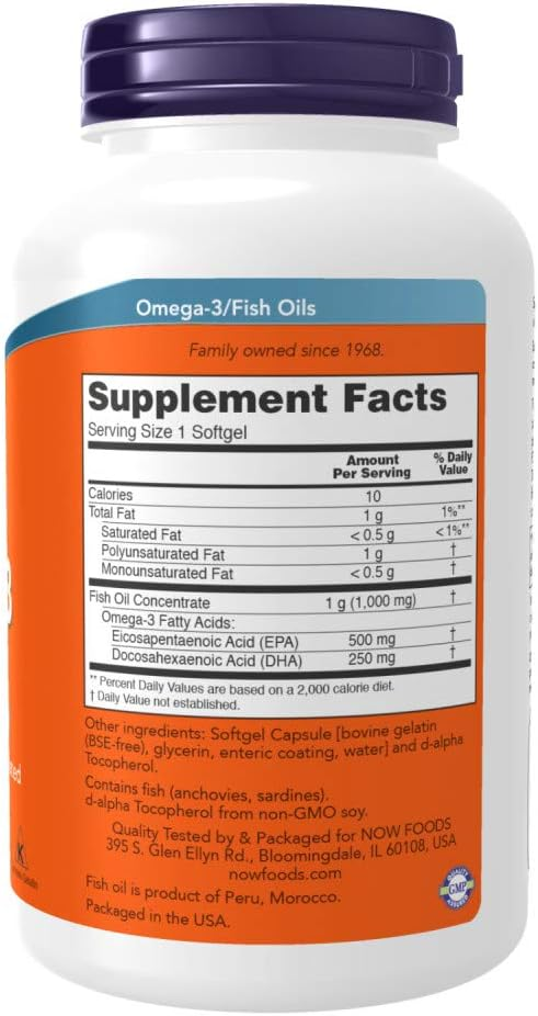 NOW Ultra Omega 3 180caps