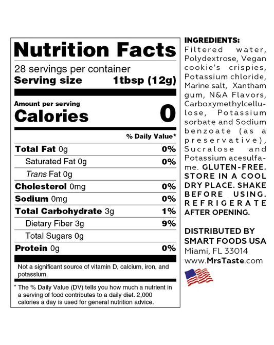 Cookies’n Cream Syrup Red Line 335g