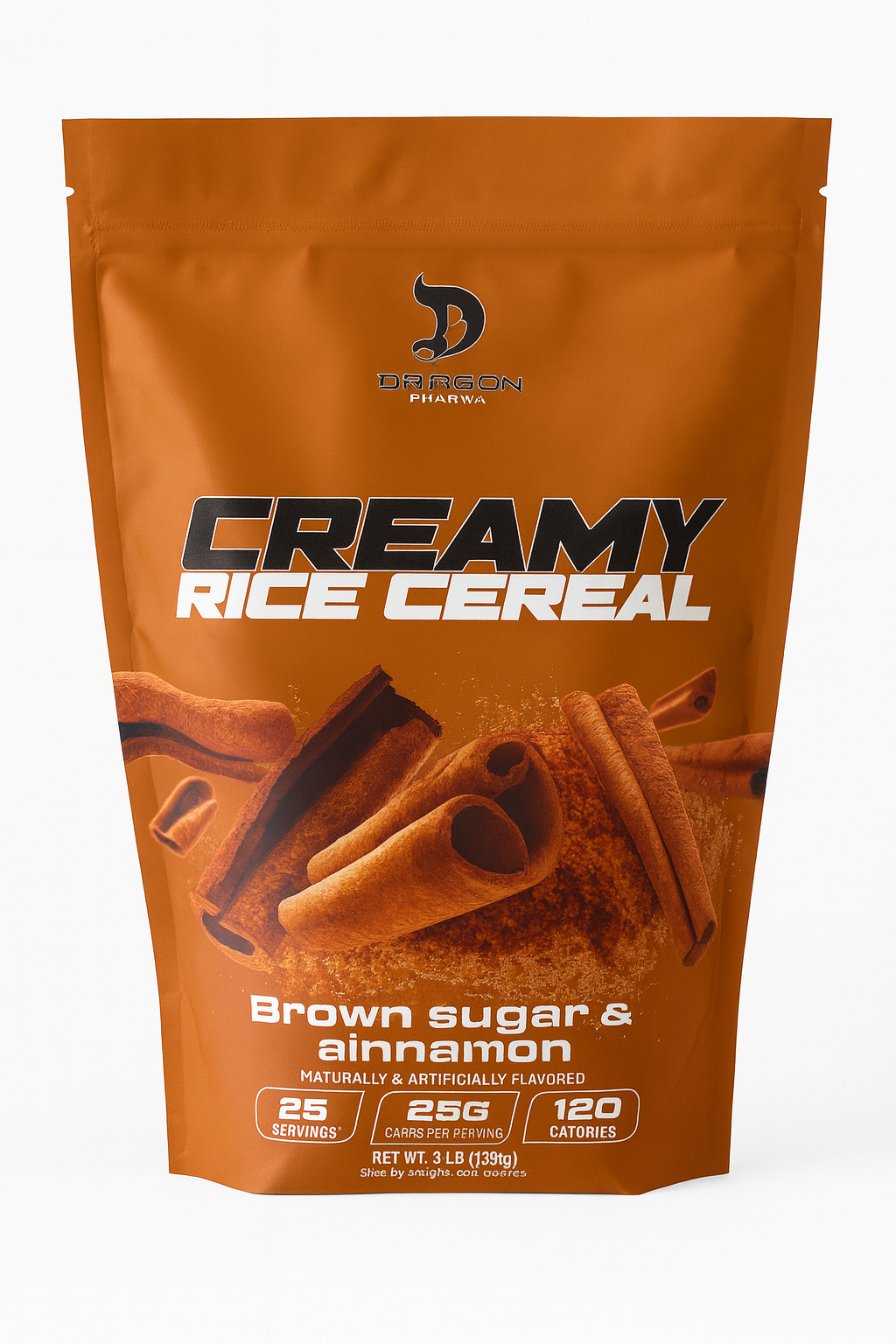 Dragon Pharma - Creamy Rice Cereal - 25 Servs