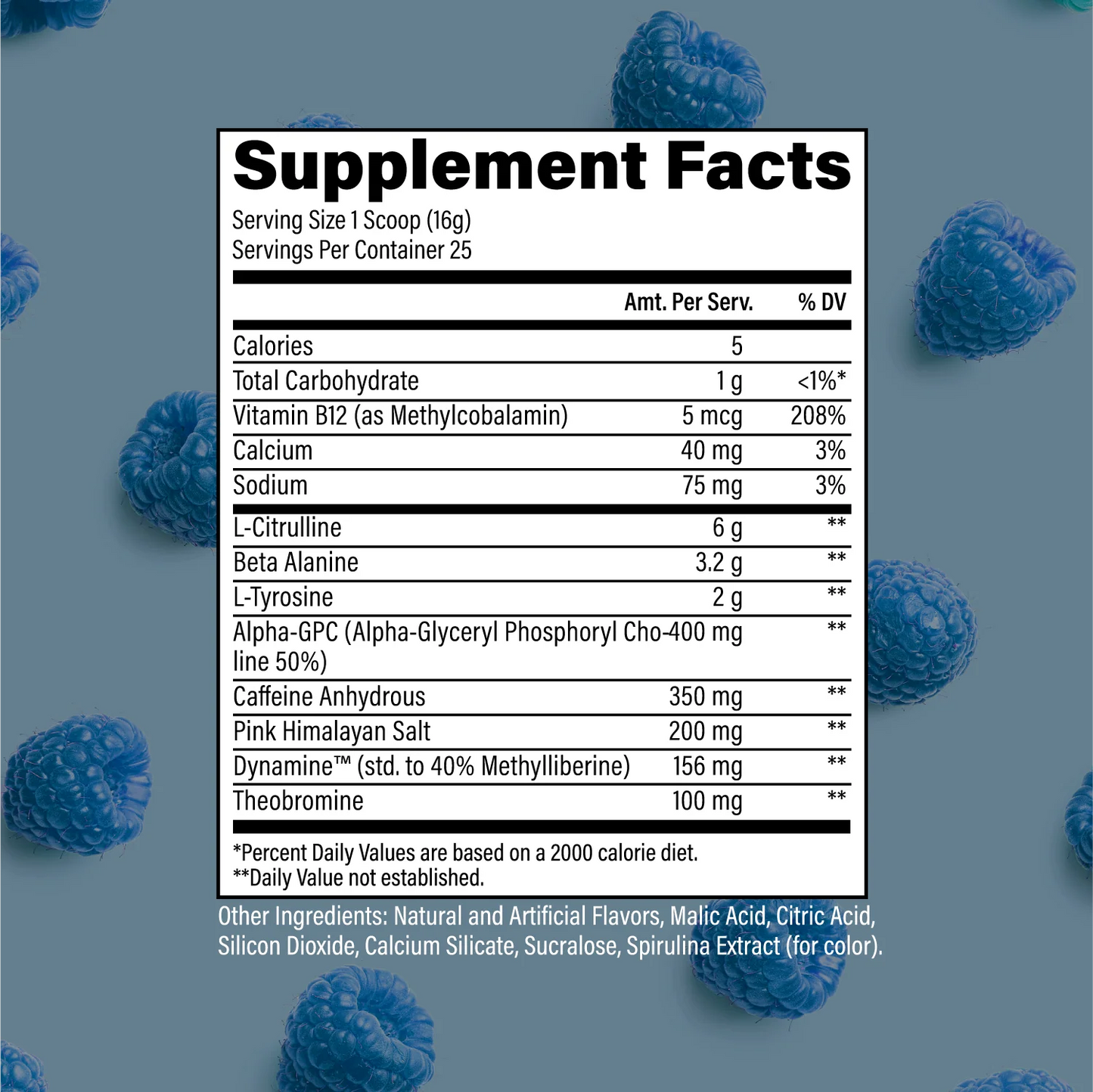 RAW - CBUM Essential CHARGED Pre Workout