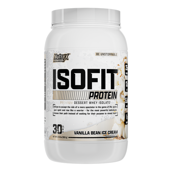 Nutrex - IsoFit Whey Protein Isolate 2Lbs - 30 Servings