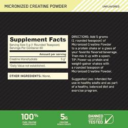 Optimum Nutrition - Micronized Creatine - 60 Servings