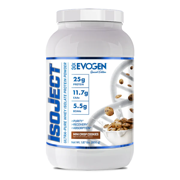 Evogen Isoject Whey Protein Isolate 25 servs