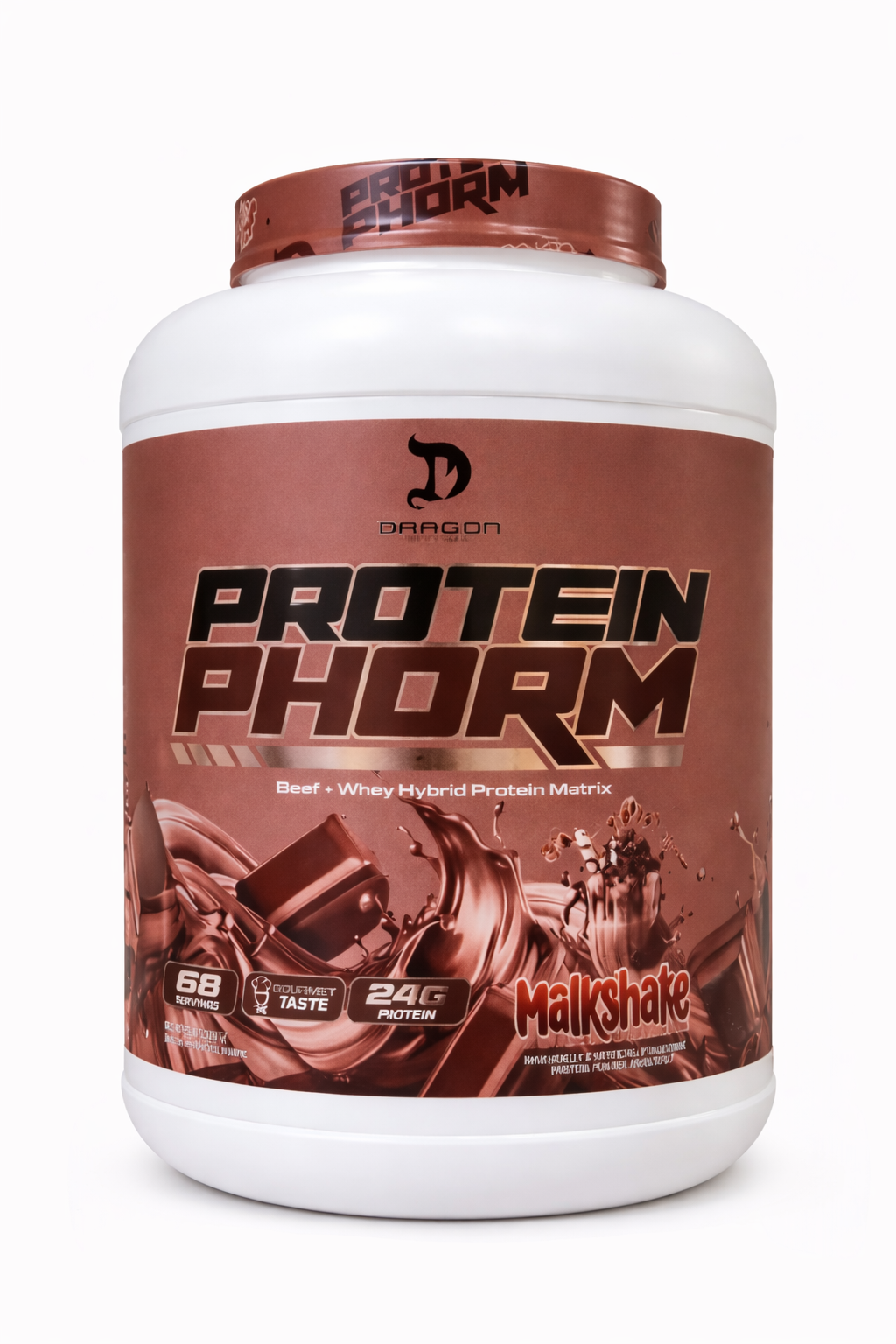 Dragon Pharma - ProteinPhorm Beef + Whey Protein - 5lbs