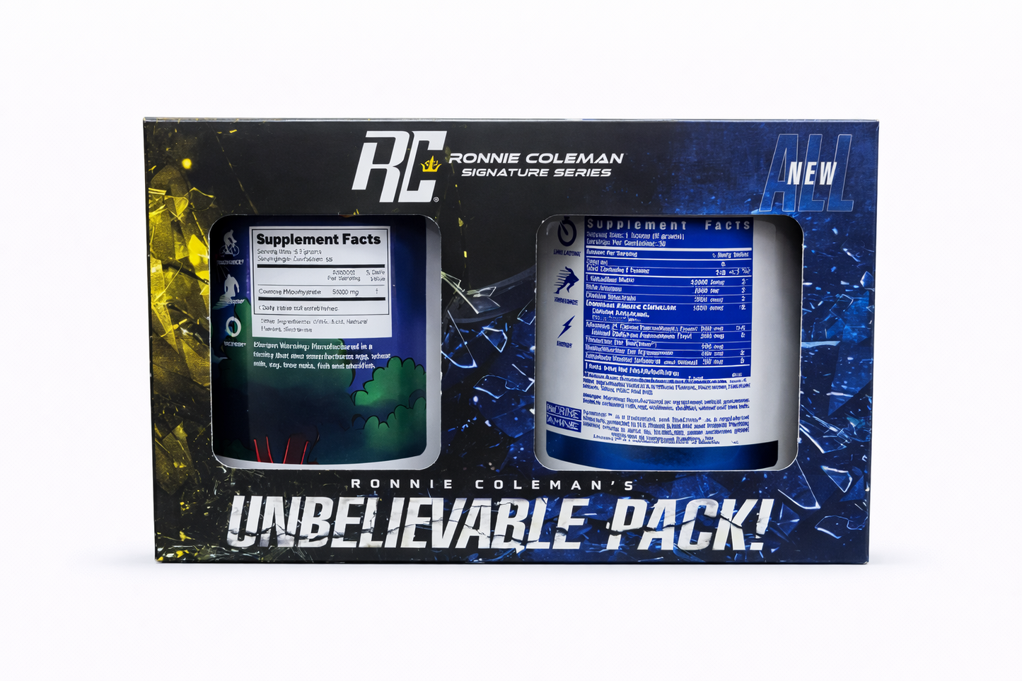 Ronnie Coleman - Unbelievable Pack - Creatina + Pre Workout