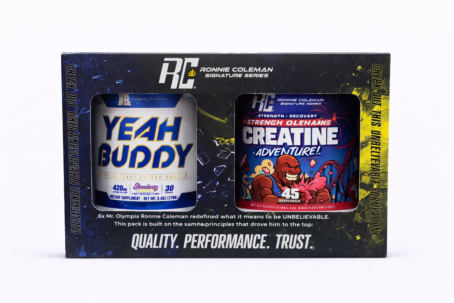 Ronnie Coleman - Unbelievable Pack - Creatina + Pre Workout