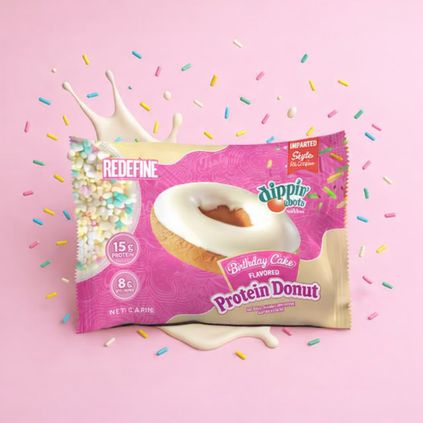 Redefine - Dippin' Dots® Protein Donut