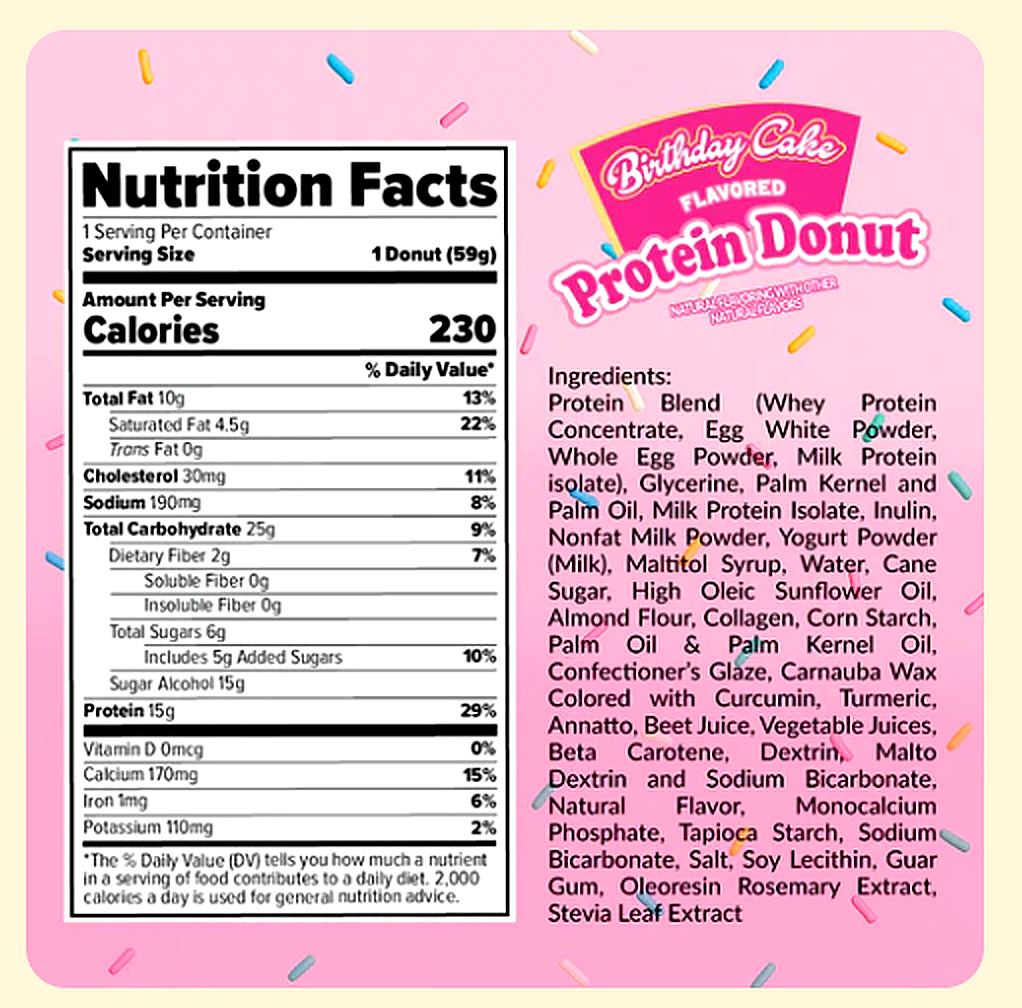 Redefine - Dippin' Dots® Protein Donut