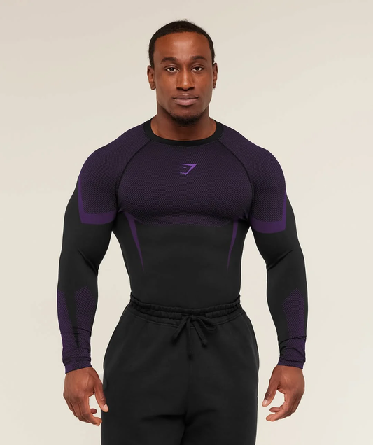 Gymshark - Onyx 5.0 Seamless Long Sleeve Tshirt