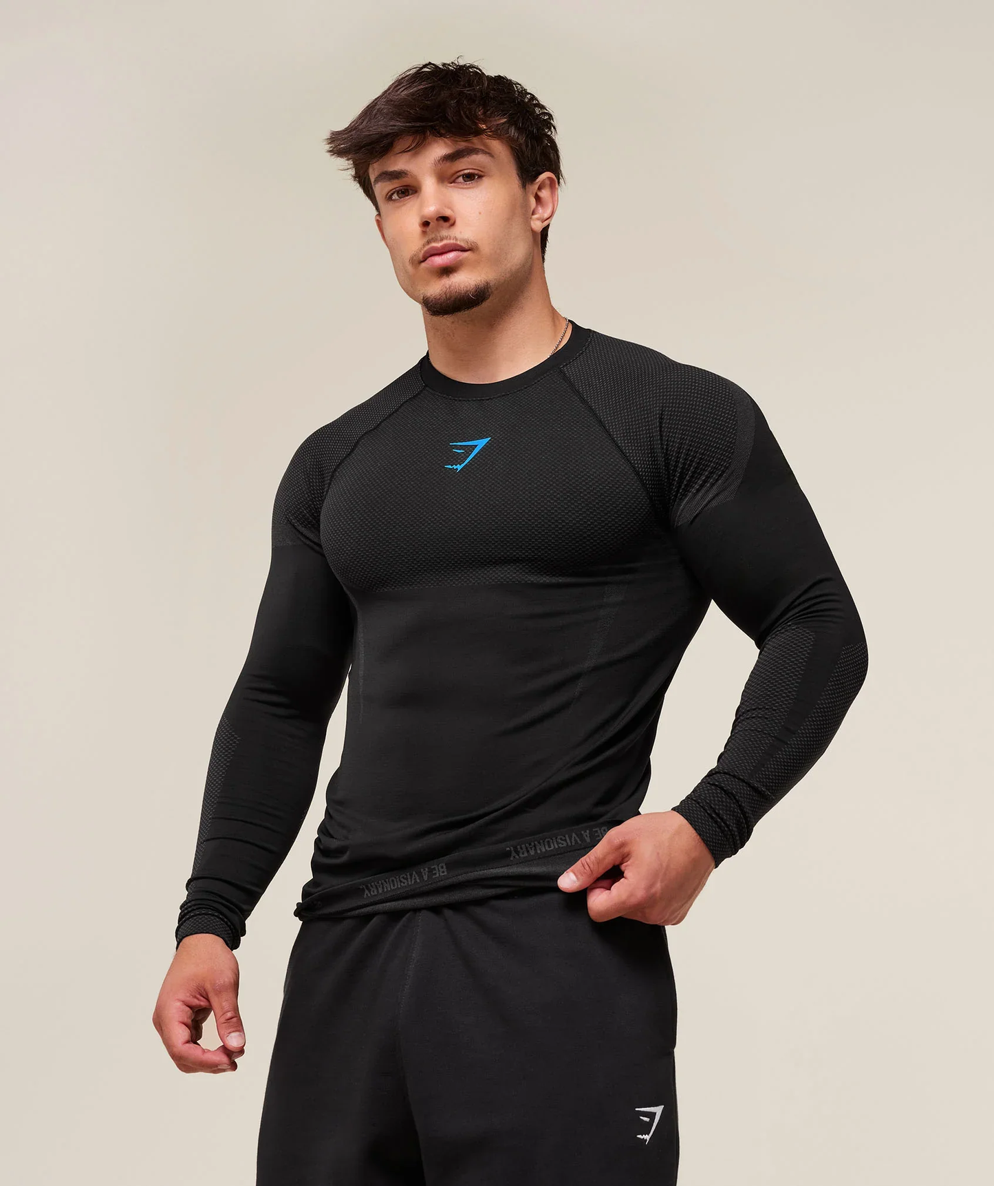 Gymshark - Onyx 5.0 Seamless Long Sleeve Tshirt
