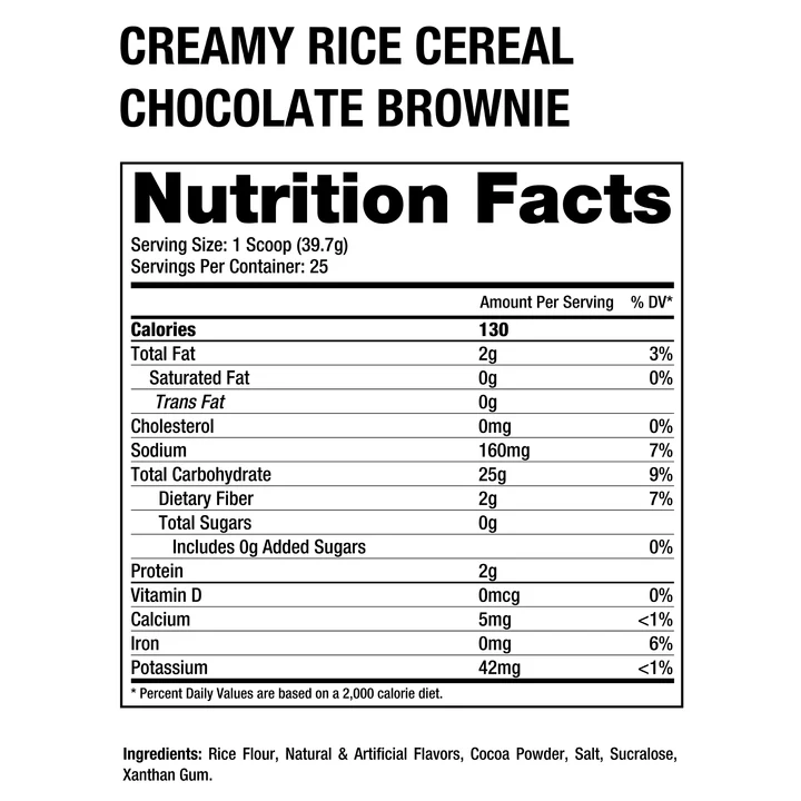 Dragon Pharma - Creamy Rice Cereal - 25 Servs
