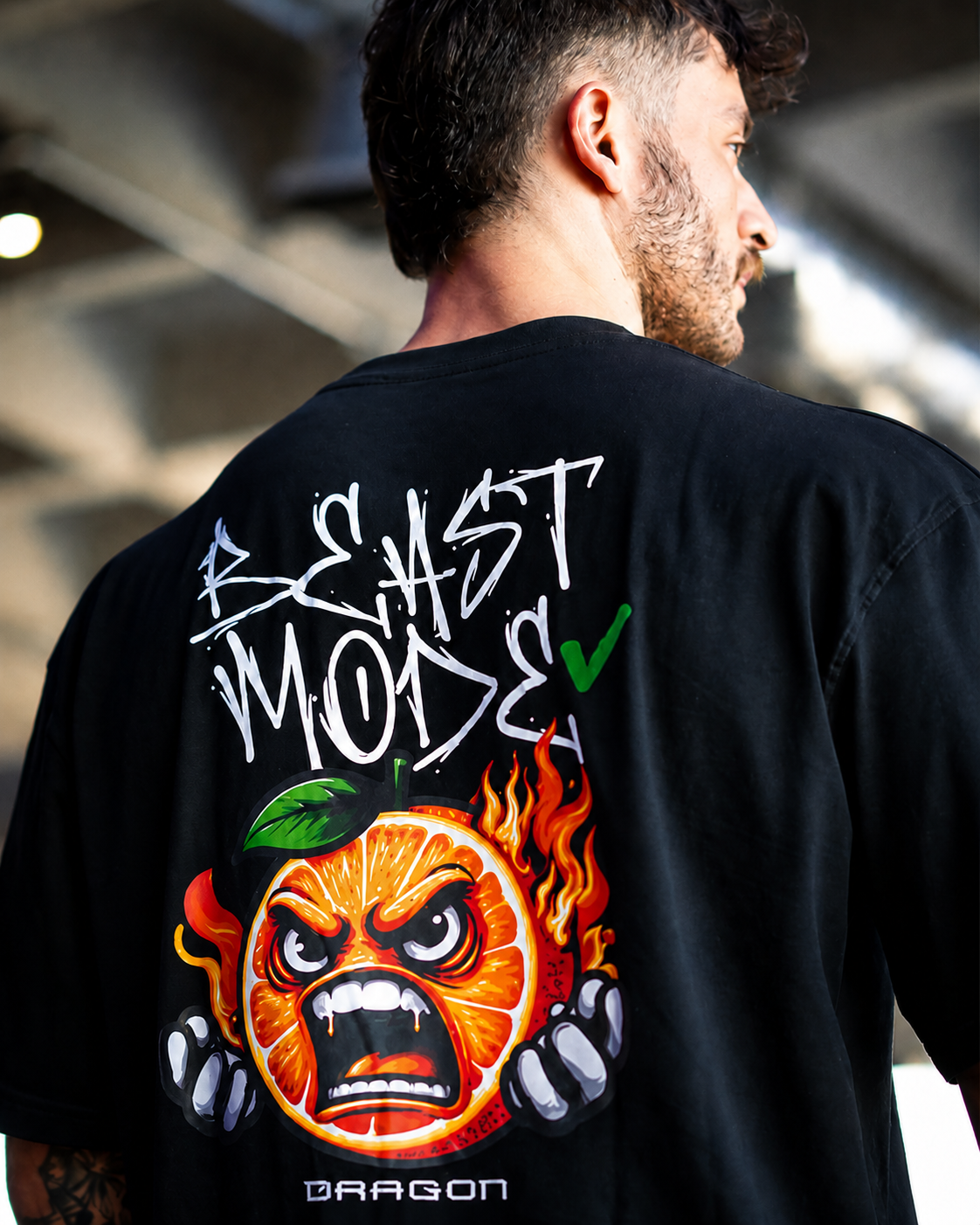 Dragon Pharma - “Beast Mode” Oversized Tee