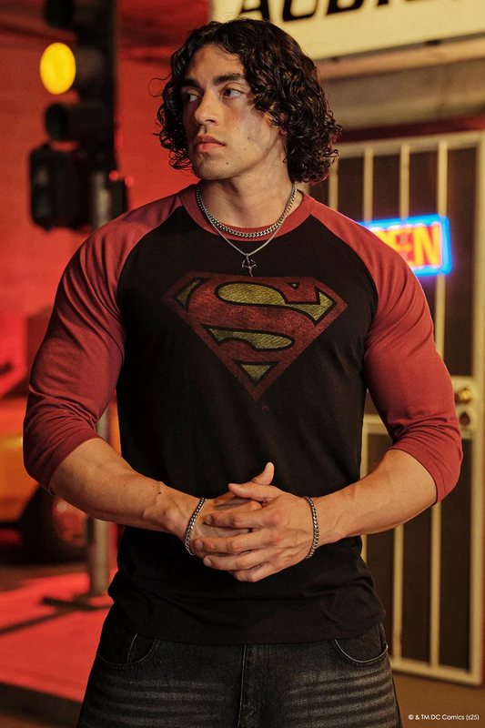 YoungLA x Superman Raglan Long Sleeve