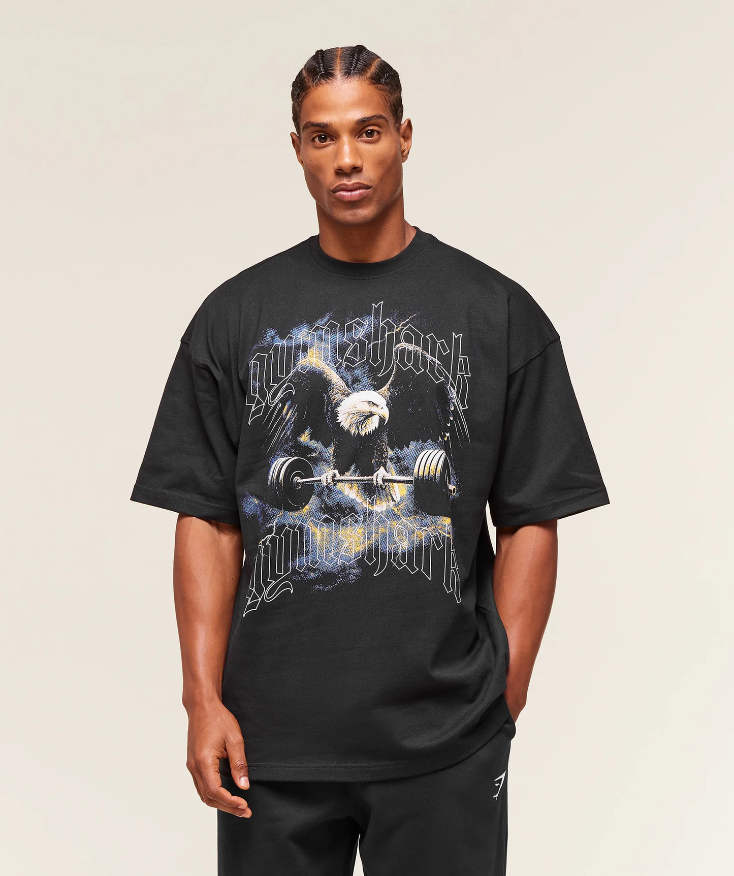 Gymshark - Oversized Graphic Eagle Tee