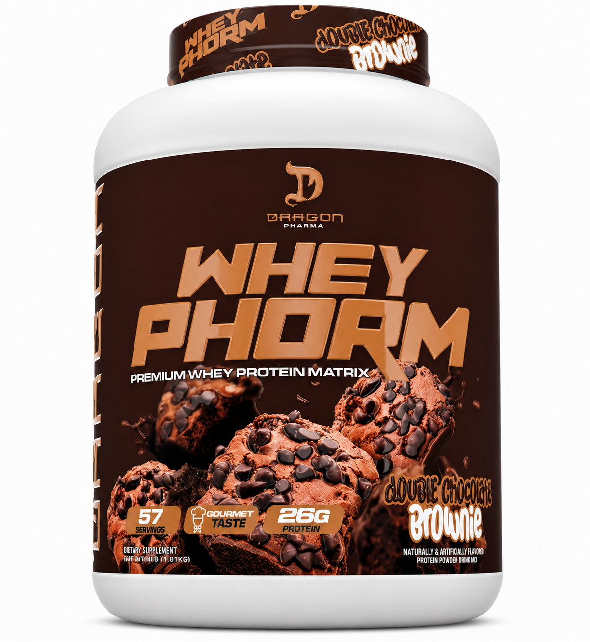 Dragon Pharma - Wheyphorm Premium Whey Protein - 5lbs