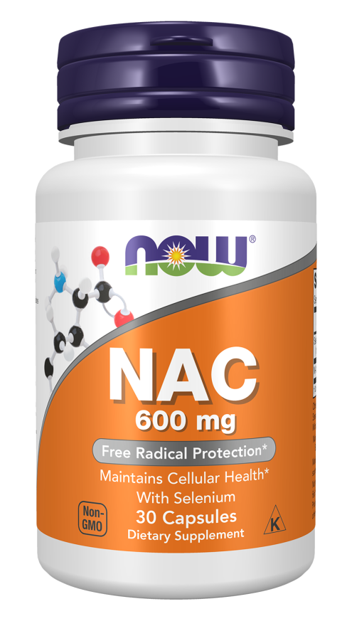 NOW Foods - NAC - 30 Capsulas