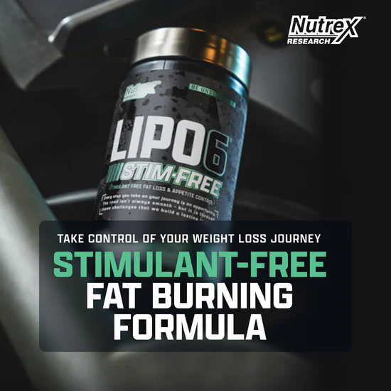 Nutrex Research - Lipo 6 Stim-Free - 60 Cápsulas