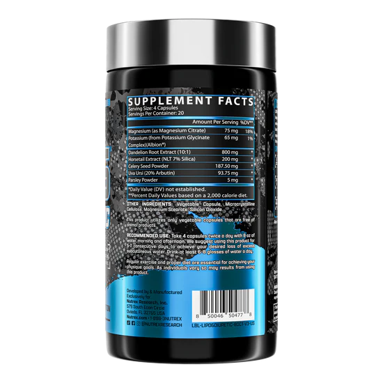 Nutrex Research - Lipo 6 Diuretic - 20 Servings