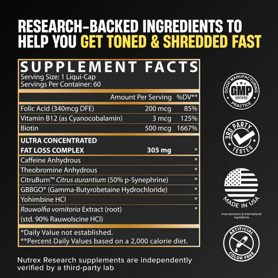 Nutrex Research - Lipo 6 Hers UC - 60 Servings