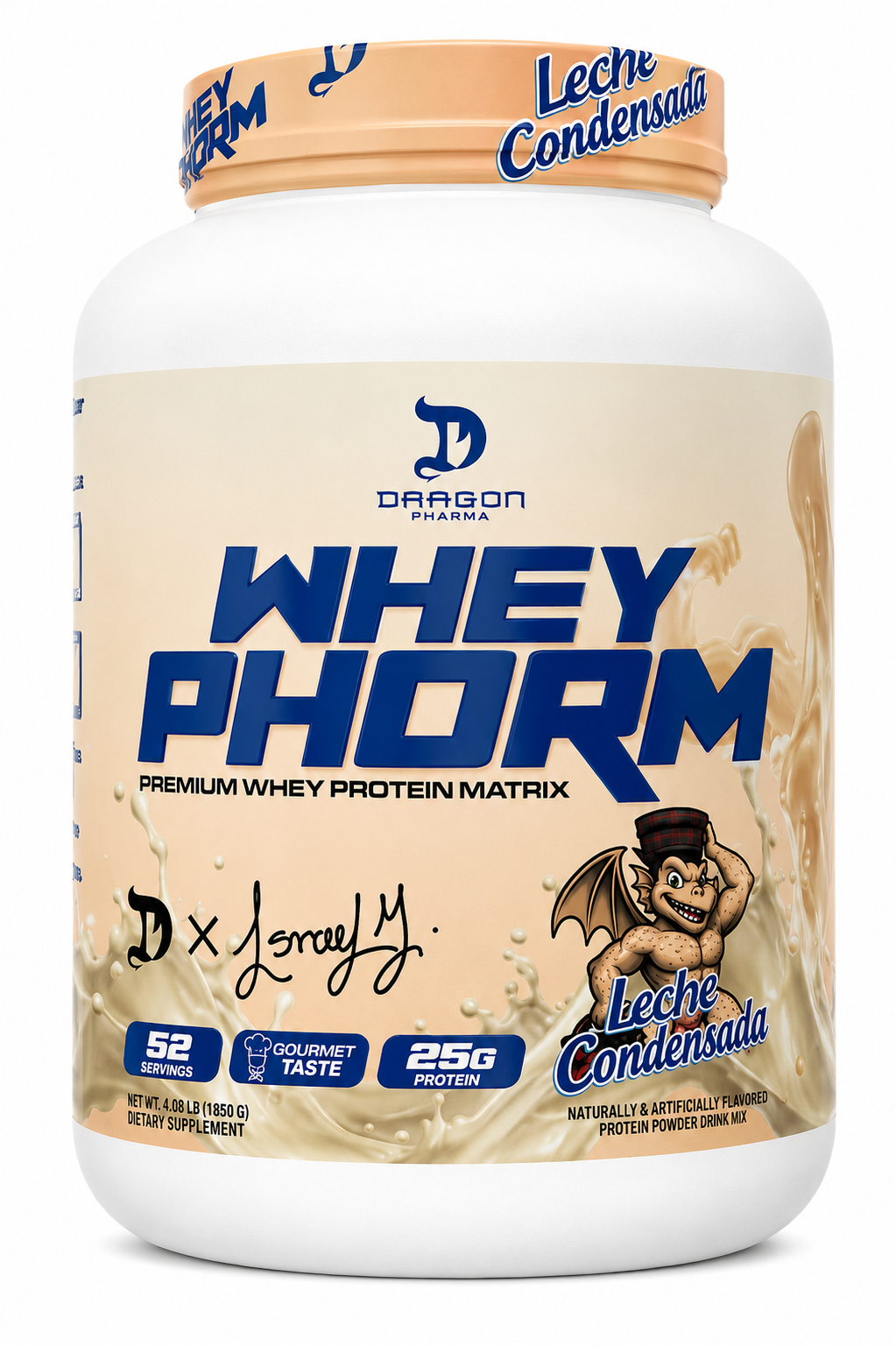 Dragon Pharma - Wheyphorm Premium Whey Protein - 5lbs